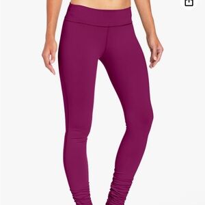 Beyond Yoga Essential 3" Waistband Side Gather Long Legging small